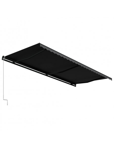 Tenda da Sole Retrattile Manuale 600x300 cm Antracite