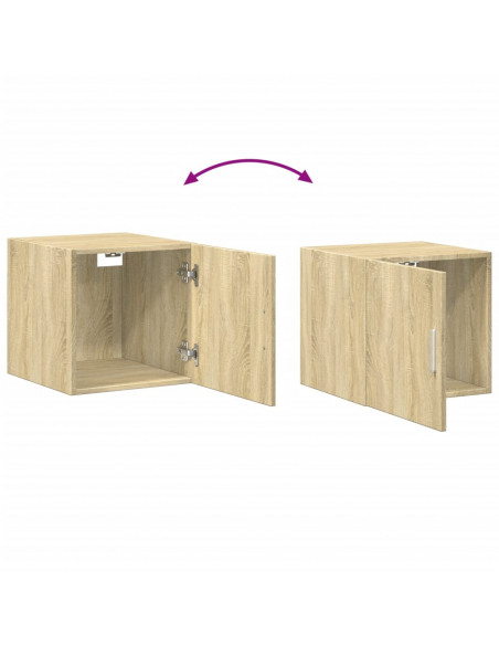Mobile a Parete Rovere Sonoma 40x42,5x40 cm Legno Multistrato
