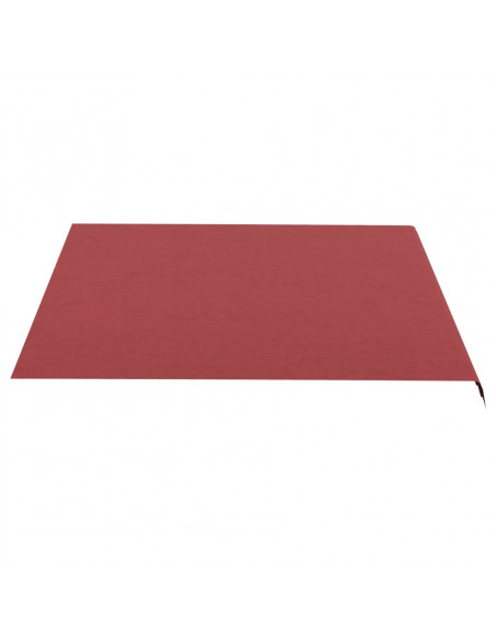 Tessuto di Ricambio per Tenda da Sole Rosso Borgogna 4x3,5 m