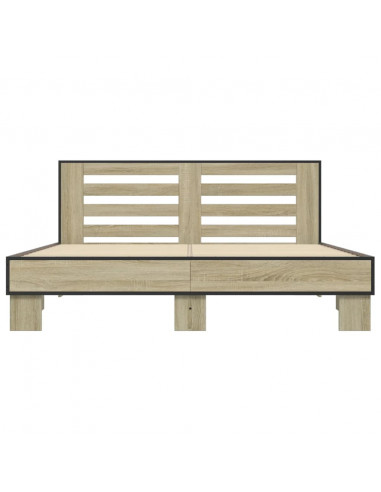 Giroletto Rovere Sonoma 150x200 cm in Legno Multistrato Metallo