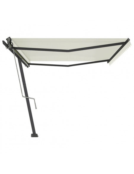 Tenda da Sole Automatica Autoportante 500x300 cm Crema