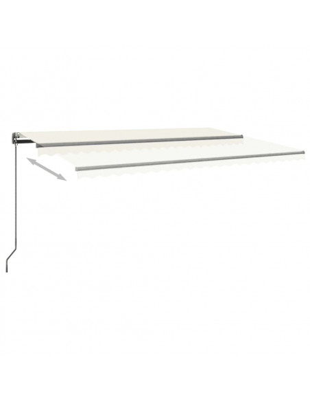 Tenda da Sole Automatica Autoportante 500x300 cm Crema