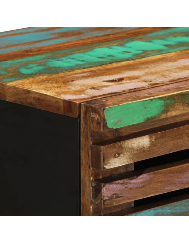 Credenza 60x34x75 cm in Legno Massello di Acacia