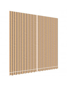 Tessuto di Ricambio per Tenda Strisce Multicolore 4x3,5 m 2