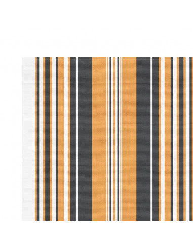 Tessuto di Ricambio per Tenda Strisce Multicolore 4x3,5 m