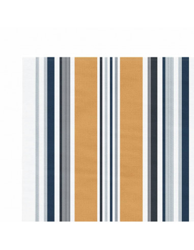 Tessuto di Ricambio per Tenda Strisce Multicolore 6x3 m