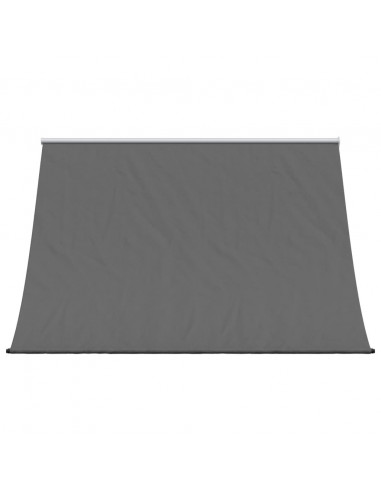 Tenda da Sole Retrattile Antracite 250x150 cm Tessuto e Acciaio