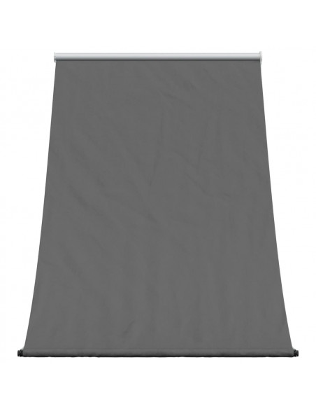 Tenda da Sole Retrattile Antracite 150x150 cm Tessuto e Acciaio