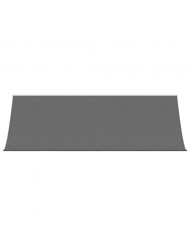 Tenda da Sole Retrattile Antracite 350x150 cm Tessuto e Acciaio