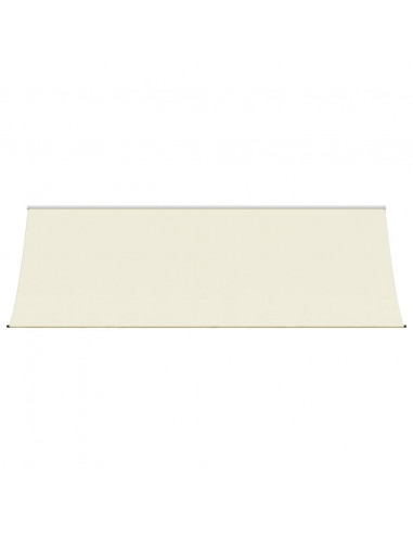 Tenda da Sole Retrattile Crema 350x150 cm in Tessuto e Acciaio