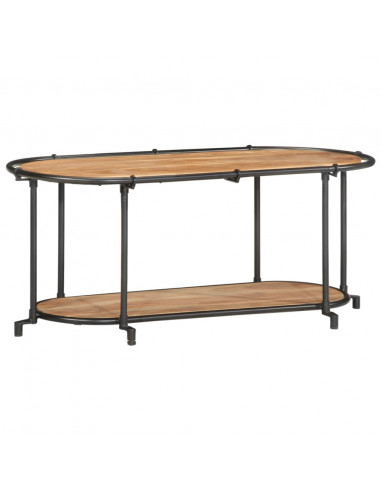 Mobile Porta TV 100x42x40 cm in Legno Massello di Acacia