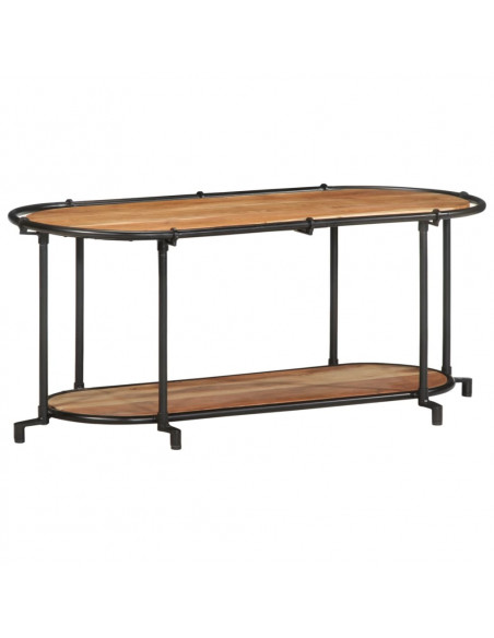 Mobile Porta TV 100x42x40 cm in Legno Massello di Acacia