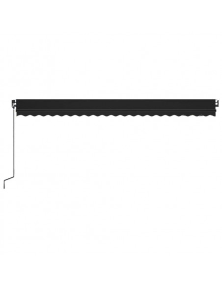 Tenda da Sole Retrattile Manuale 500x350 cm Antracite