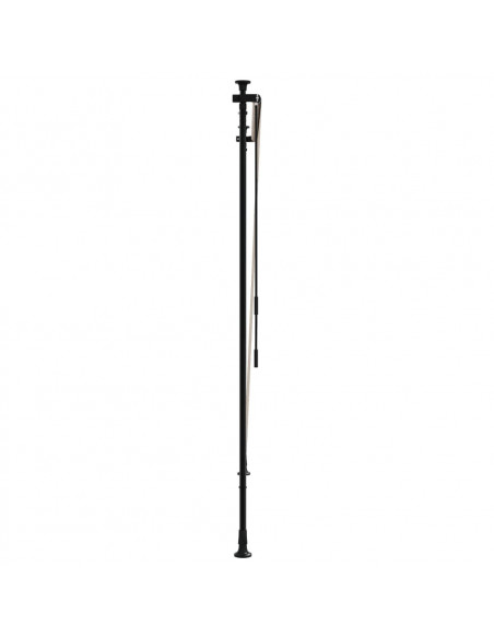 Tenda a Rullo Esterno Gialla e Bianca 200x270cm Tessuto Acciaio
