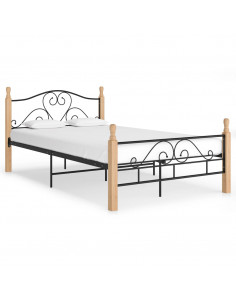 Giroletto Nero in Metallo 120x200 cm 2