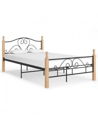 Giroletto Nero in Metallo 120x200 cm