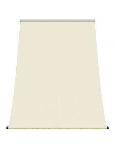 Tenda da Sole Retrattile Crema 150x150 cm in Tessuto e Acciaio