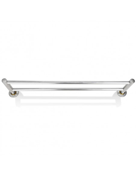Porta Asciugamani in Acciaio Inox 2 Barre