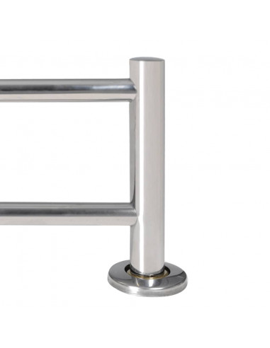 Porta Asciugamani in Acciaio Inox 2 Barre