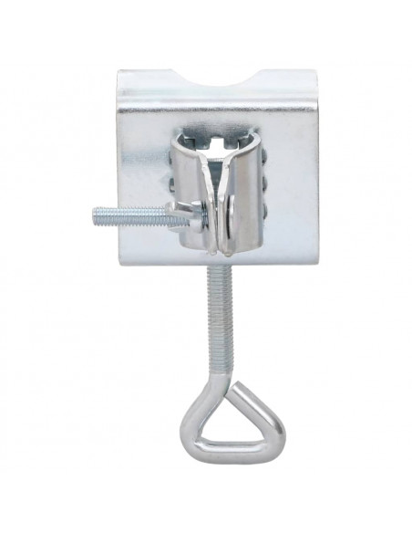 Morsetti per Ombrelloni da Balcone 2pz 32 mm in Acciaio Zincato