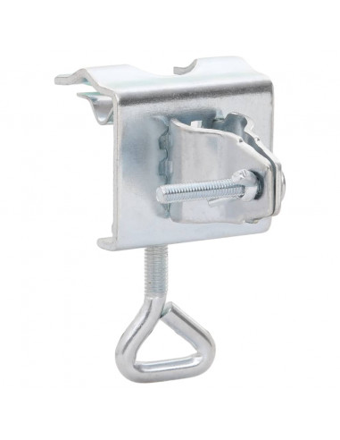 Morsetti per Ombrelloni da Balcone 2pz 32 mm in Acciaio Zincato