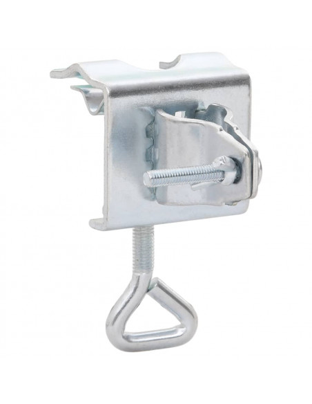 Morsetti per Ombrelloni da Balcone 2pz 32 mm in Acciaio Zincato