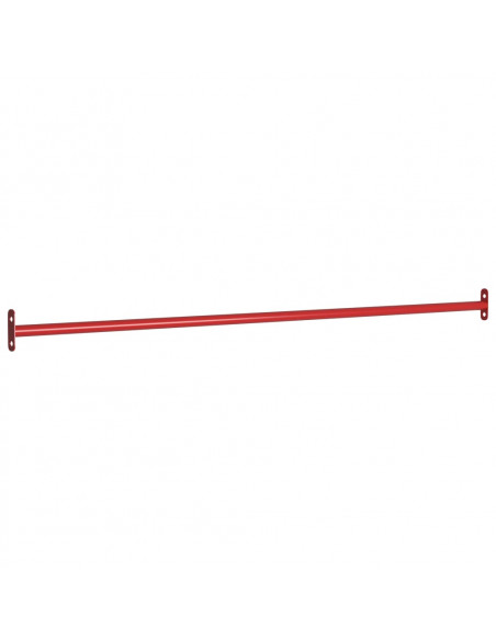 Sbarre da Gioco 3 pz 125 cm in Acciaio Rosso