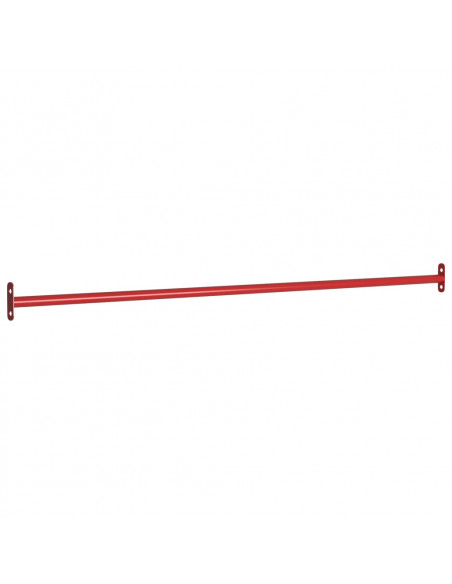 Sbarre da Gioco 2 pz 125 cm in Acciaio Rosso