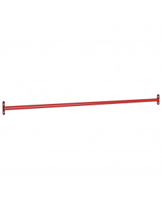 Sbarra da Gioco 125 cm in Acciaio Rosso 2