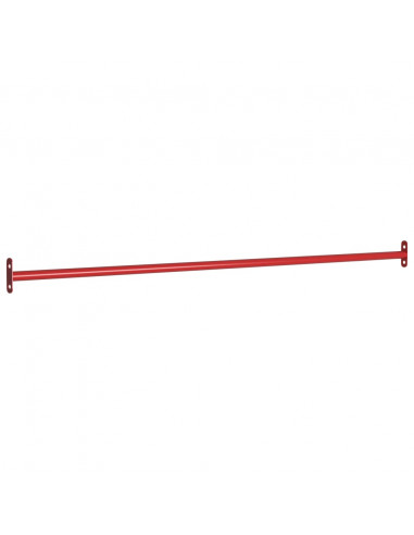 Sbarra da Gioco 125 cm in Acciaio Rosso