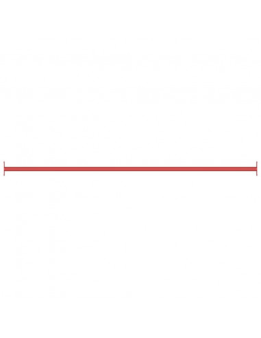 Sbarra da Gioco 125 cm in Acciaio Rosso