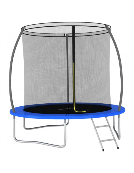 Set Trampolino Rotondo 244x55 cm 100 kg