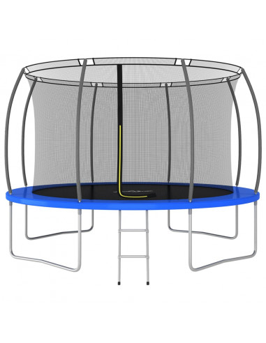 Set Trampolino Rotondo 366x80 cm 150 kg