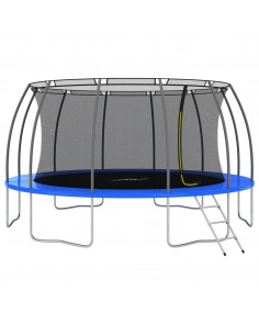 Set Trampolino Rotondo 488x90 cm 150 kg 2