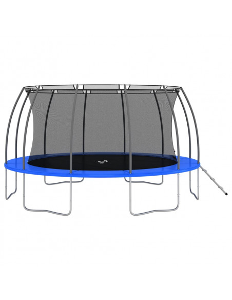 Set Trampolino Rotondo 488x90 cm 150 kg