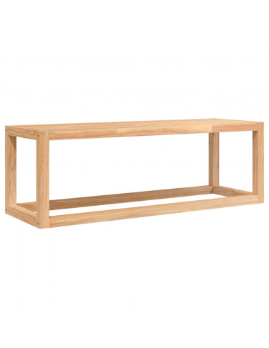 Portasciugamani 60x20x20 cm in Legno Massello di Noce