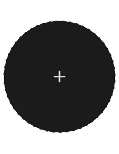 Telo da Salto Nero per Trampolino Rotondo di 10 Piedi/3,05 m 2