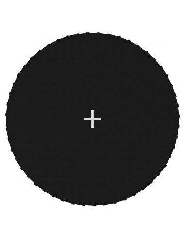 Telo da Salto Nero per Trampolino Rotondo di 10 Piedi/3,05 m