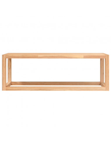 Portasciugamani 60x20x20 cm in Legno Massello di Noce