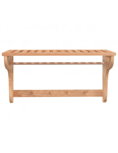 Portasciugamani 60x30x35 cm in Legno Massello di Noce