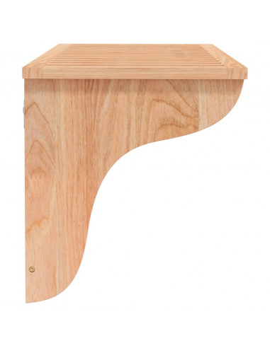 Portasciugamani 60x30x35 cm in Legno Massello di Noce