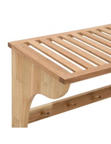 Portasciugamani 60x30x35 cm in Legno Massello di Noce