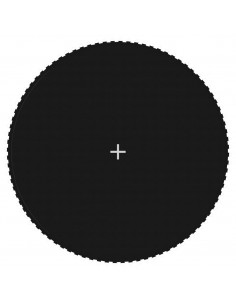 Telo da Salto Nero per Trampolino Rotondo di 15 Piedi/4,57 m 2