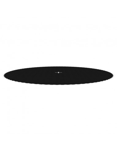 Telo da Salto Nero per Trampolino Rotondo di 15 Piedi/4,57 m