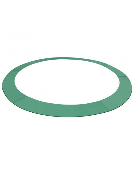 Tampone di Sicurezza PE Verde per Trampolino Rotondo di 3,05 m