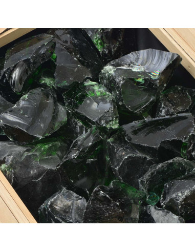 Rocce Gabione Vetro Verde 60-120 mm 25 kg