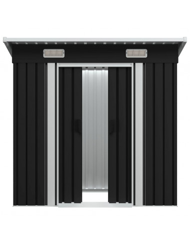 Capanno da Giardino Antracite in Acciaio