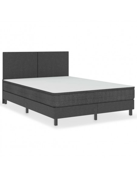 Testiera Letto Grigio Scuro in Tessuto 160x200 cm