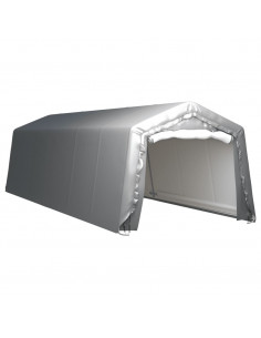 Tenda Capannone 300x900 cm Grigio Acciaio 2