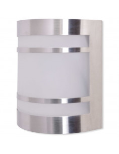 Luce da parete per esterno in acciaio inox 2